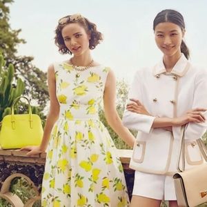 Kate Spade Lyric Lemon Dress